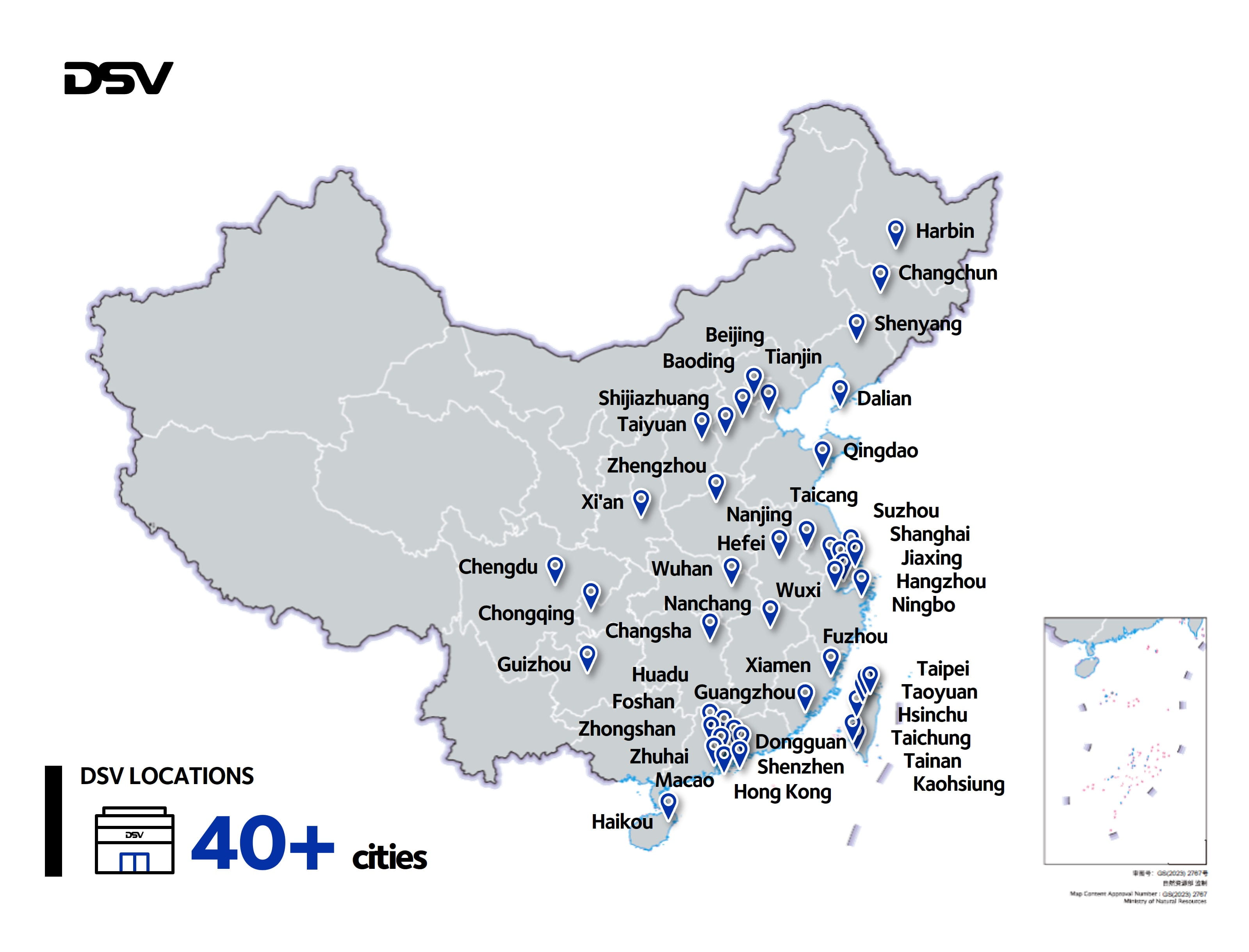 DSV in Greater China